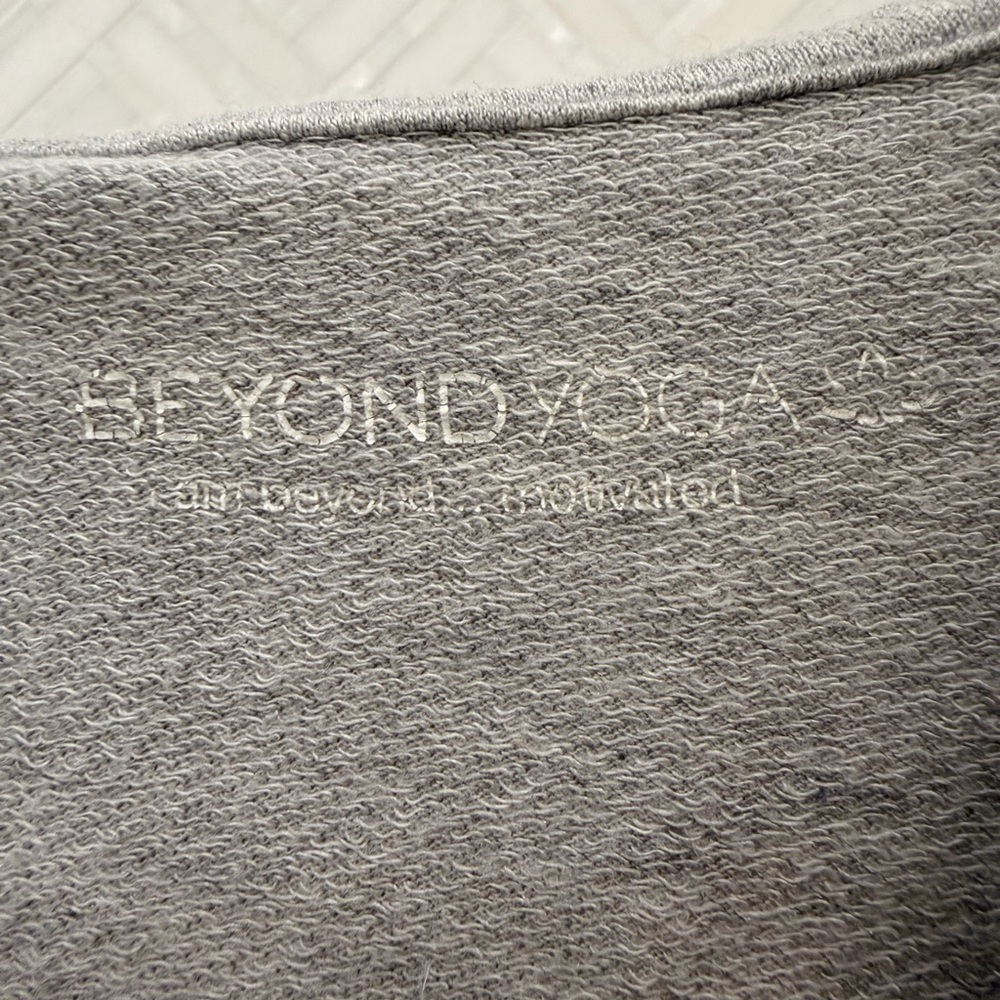 Beyond Yoga Heather Gray Hooded Pullover - Small - Nordstrom - Picture 3 of 3